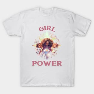 Team Girl Power Super Heroine T-Shirt